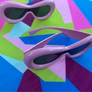 & Other Stories Pink Sunglasses